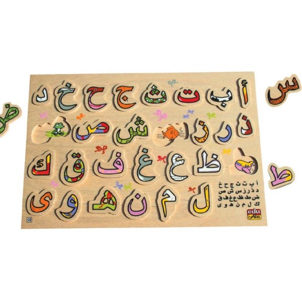 Arabic Alphabet Board With Pictures