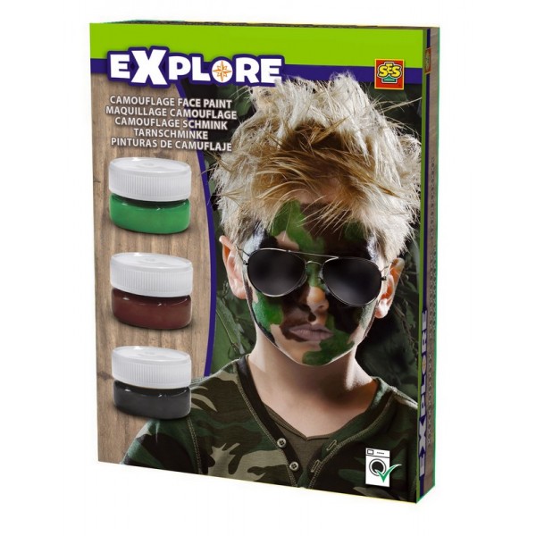 Camouflage Face Paint