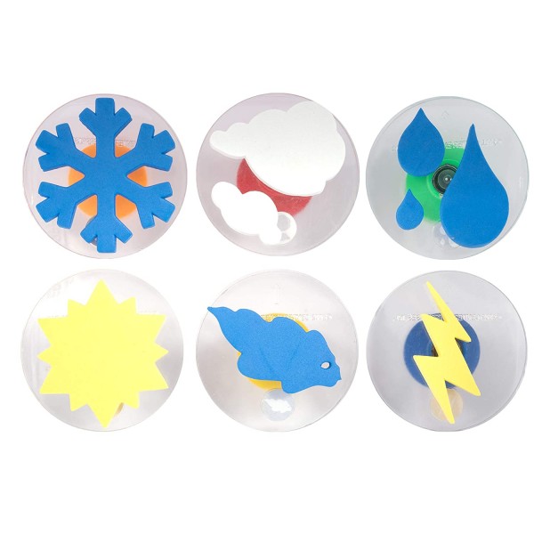 Giant Weather Stamps - Set of 6 