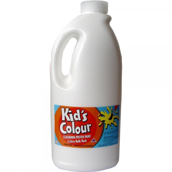 Kid’s Colour Poster Paint White 2 Liters