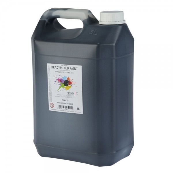 Readymixed Black Paint - 5 Liters