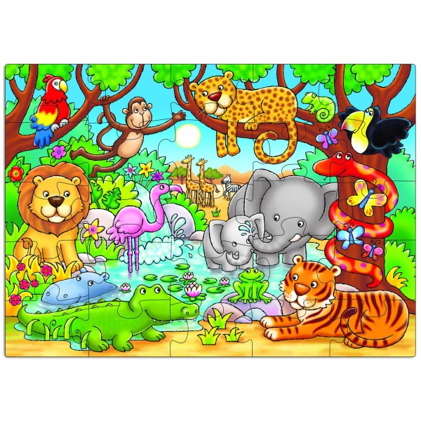 Who's In The Jungle - Jigsaw Puzzle